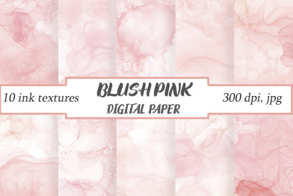 Blush Pink Digital Paper: The Versatile Pink Background