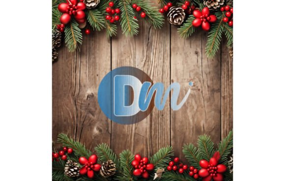 Christmas Wooden Digital Paper 36: Your Design's Warm Foundation