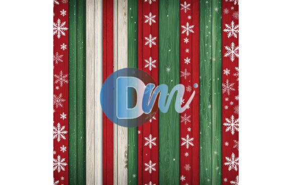 Christmas Wooden Digital Paper 38: A Designer's Rustic Resource