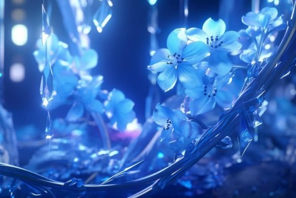 Colorful Fantasy Background Cave: A Visual Asset for Deep, Immersive Design