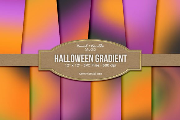 Halloween Gradient Digital Paper: A Designer's Deep Dive