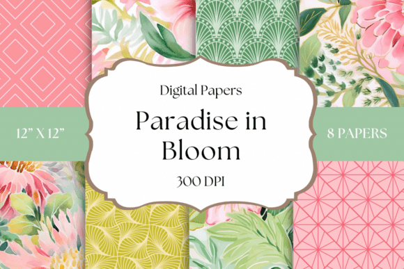Infuse Your Designs with Tropical Joy: Paradise in Bloom