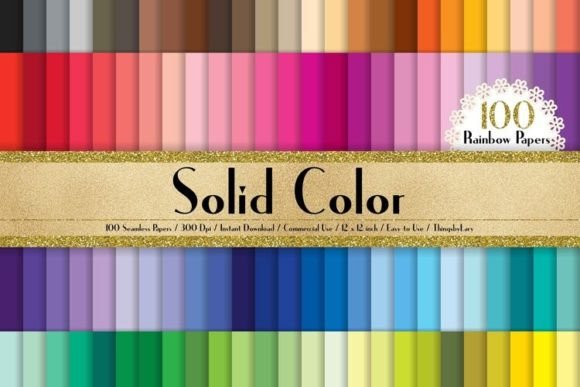Mastering Your Backgrounds: The Power of Seamless Solid Color Digital Papers