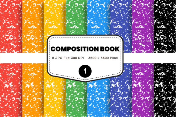 Unleash Nostalgia: The Composition Notebook Background School