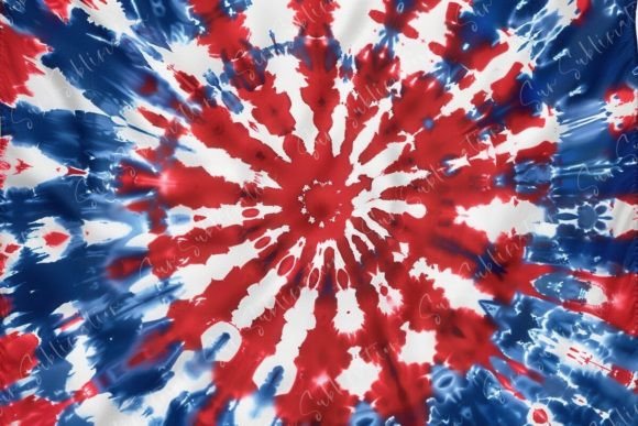 Vibrant Tie-dye Explosion: A Bold Design Asset