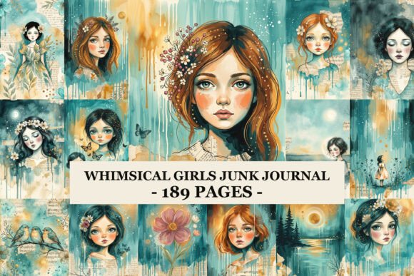 Whimsical Girls Junk Journal: Creative Uses for Your Printable Pack