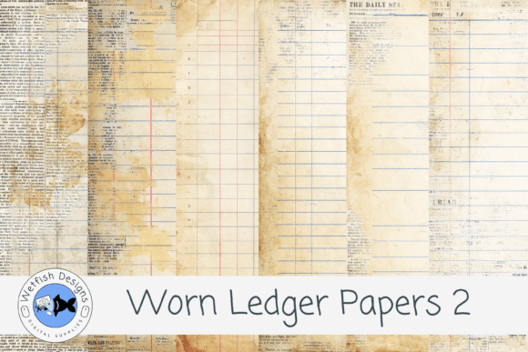 Worn Ledger Papers 2: Adding Soul to Your Digital Projects